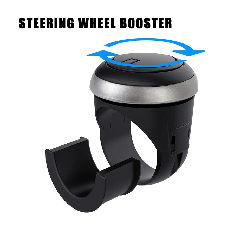 Universal Car Steering Knob, Car Steering Wheel Knob, Steering Wheel Spinner Knob, 360° Rotation Booster (3R Original)