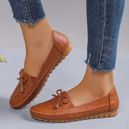 Women’s Supportive Orthopedic Flats – Lightweight Anti-Slip Shoes for Foot Comfort