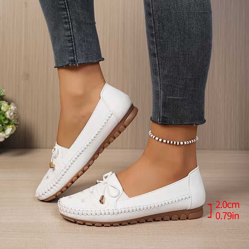 Women’s Supportive Orthopedic Flats – Lightweight Anti-Slip Shoes for Foot Comfort