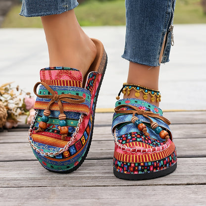 Wide Toe Orthopedic Comfort Mules