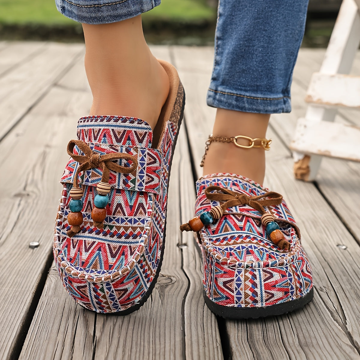 Wide Toe Orthopedic Comfort Mules