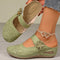 Orthopedic Wide-Toe Wedge Sandals