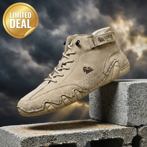 Hand-Sewn Soft Leather Casual Shoes