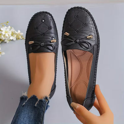 Women’s Supportive Orthopedic Flats – Lightweight Anti-Slip Shoes for Foot Comfort