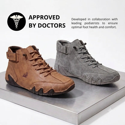 Hand-Sewn Soft Leather Casual Shoes