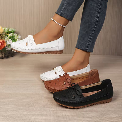 Women’s Supportive Orthopedic Flats – Lightweight Anti-Slip Shoes for Foot Comfort