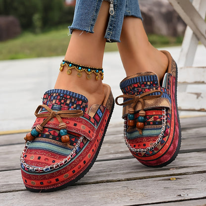 Wide Toe Orthopedic Comfort Mules