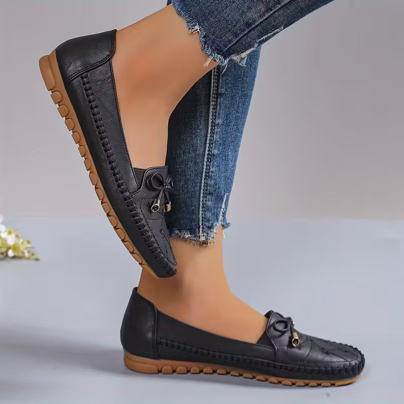 Women’s Supportive Orthopedic Flats – Lightweight Anti-Slip Shoes for Foot Comfort