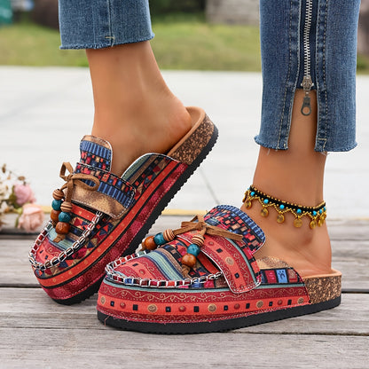 Wide Toe Orthopedic Comfort Mules