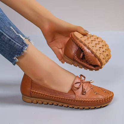 Women’s Supportive Orthopedic Flats – Lightweight Anti-Slip Shoes for Foot Comfort