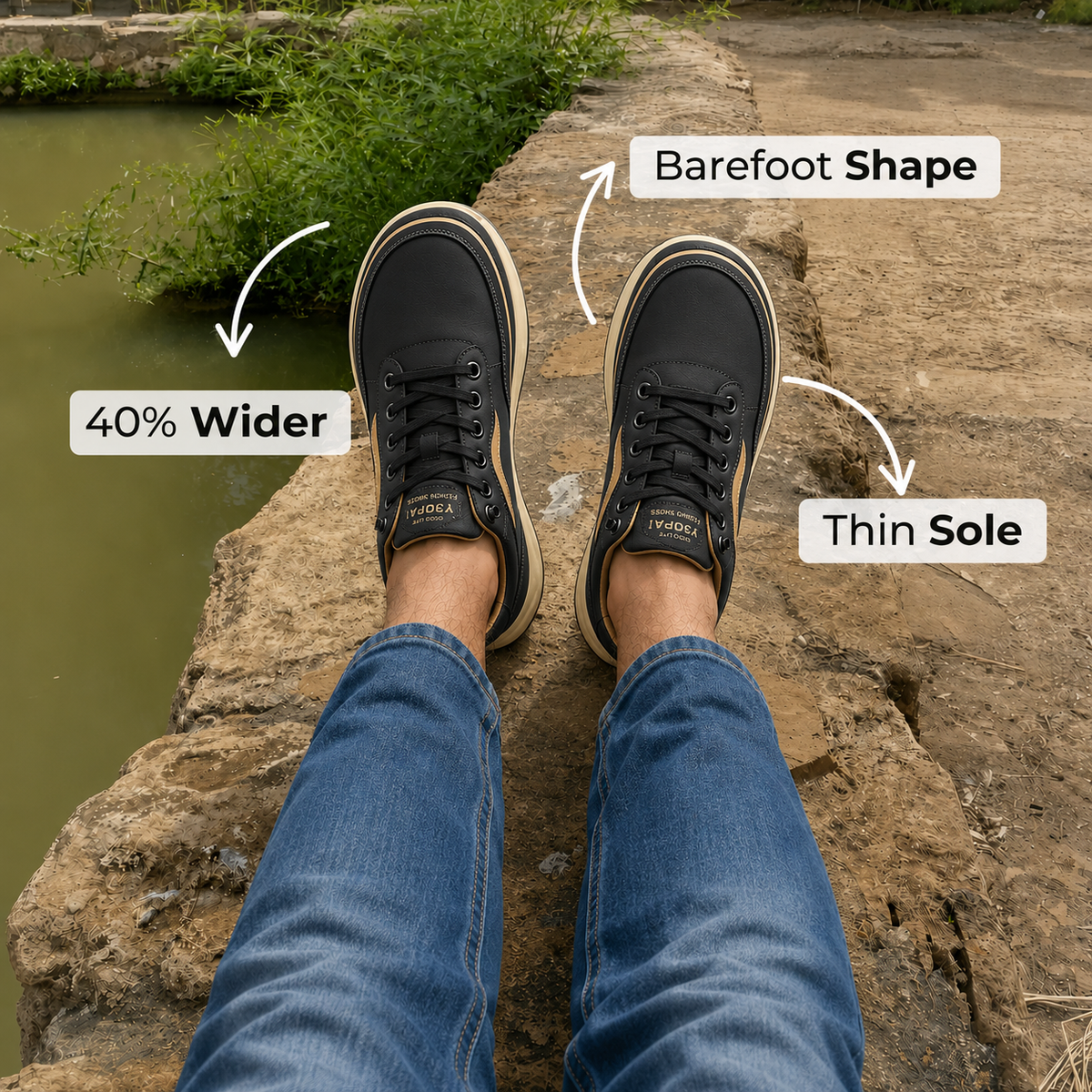 Men’s Orthopedic Comfort Shoes – All-Day Pain Relief & Support