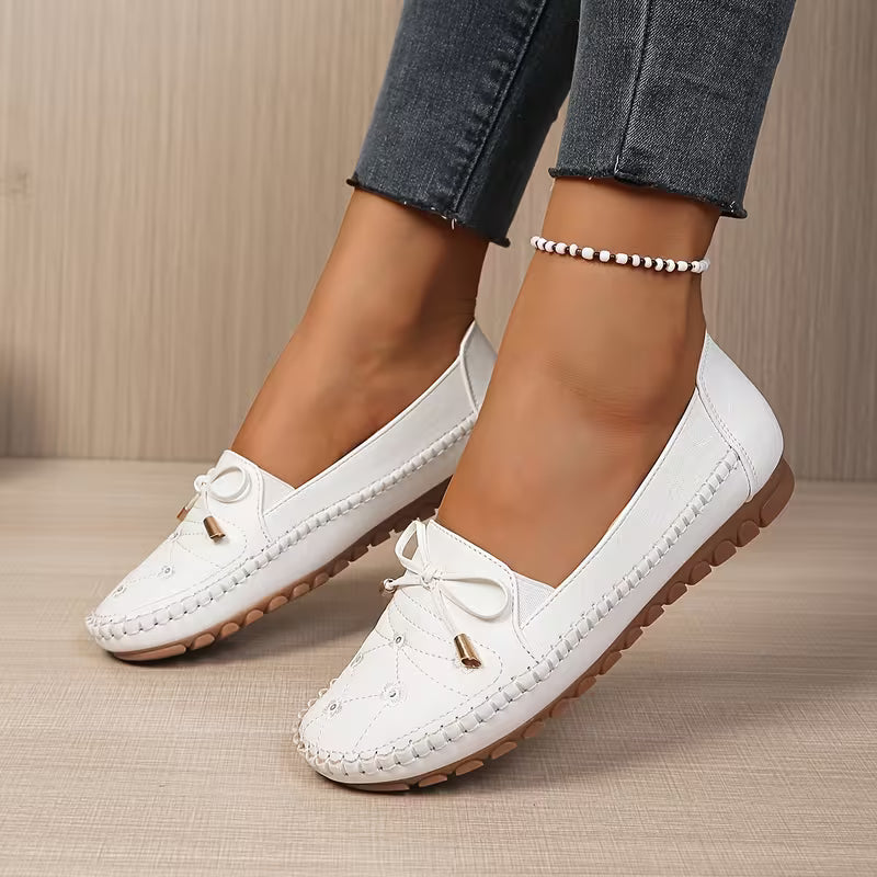 Women’s Supportive Orthopedic Flats – Lightweight Anti-Slip Shoes for Foot Comfort