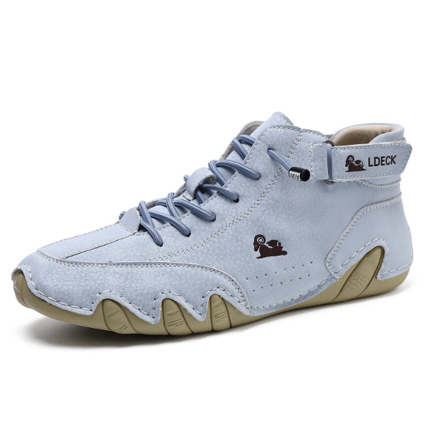 Hand-Sewn Soft Leather Casual Shoes