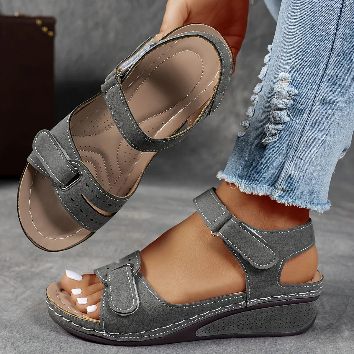 🔥Last Day Deal 50% OFF🔥 - WOMEN'S COMFORTABLE ORTHOPEDIC SANDALS