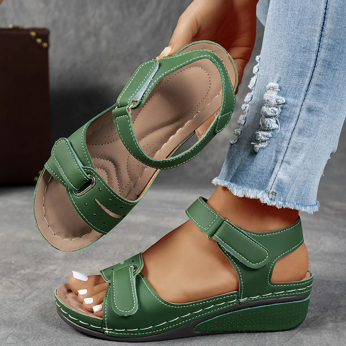 🔥Last Day Deal 50% OFF🔥 - WOMEN'S COMFORTABLE ORTHOPEDIC SANDALS