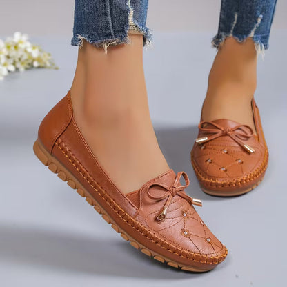 Women’s Supportive Orthopedic Flats – Lightweight Anti-Slip Shoes for Foot Comfort