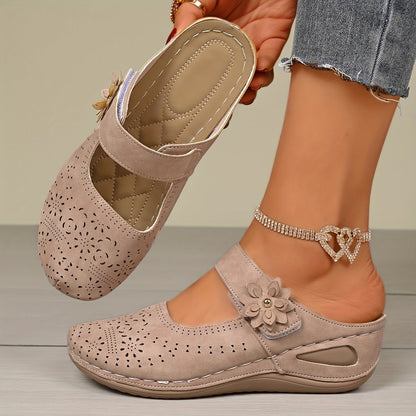 Orthopedic Wide-Toe Wedge Sandals